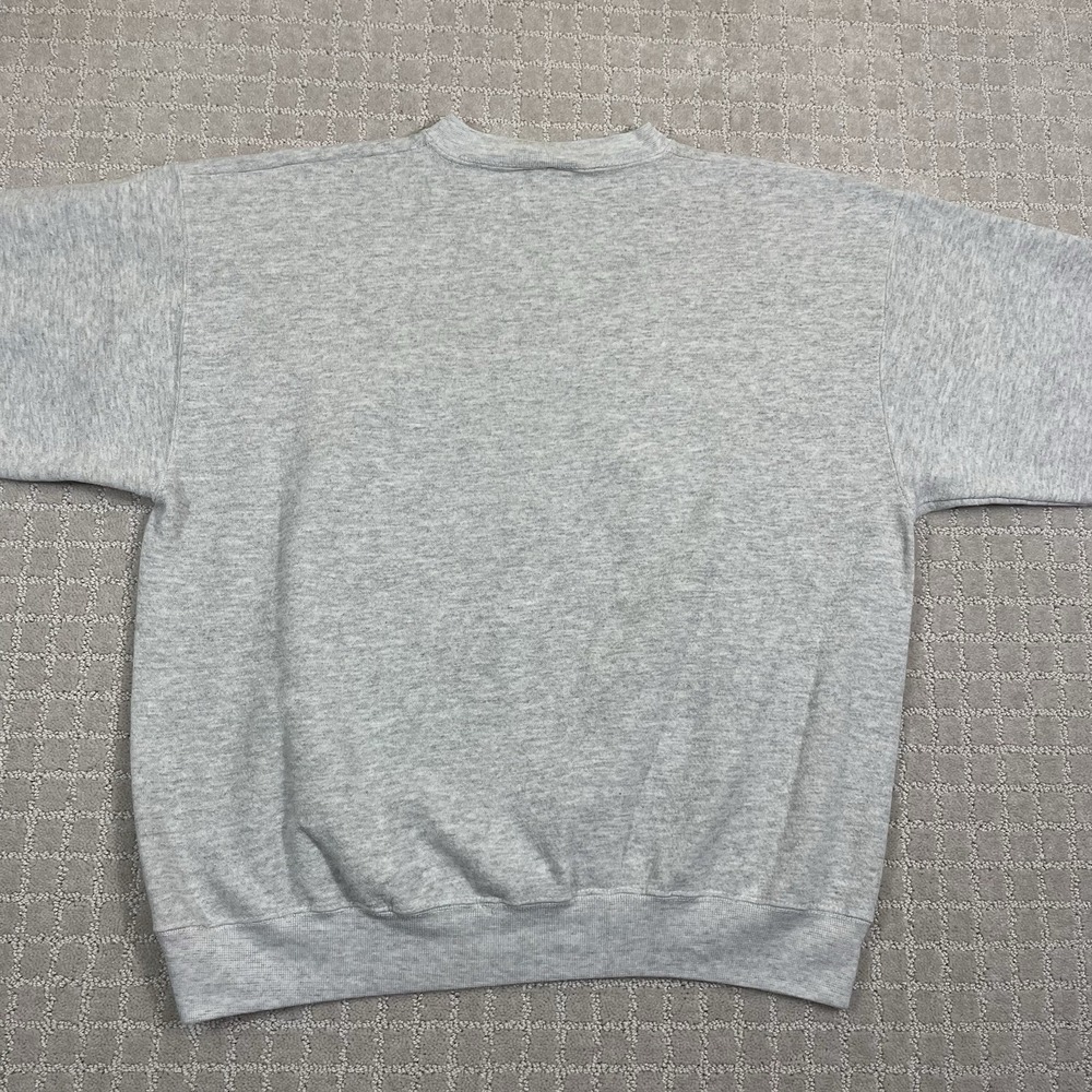 Vintage 1993‎ Bald Eagle Mountain Cry Sz Large Animal Bird Nature 90s Sweatshirt - Picture 5 of 6
